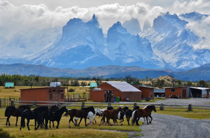 Věže národního parku Torres del Paine v Patagonii